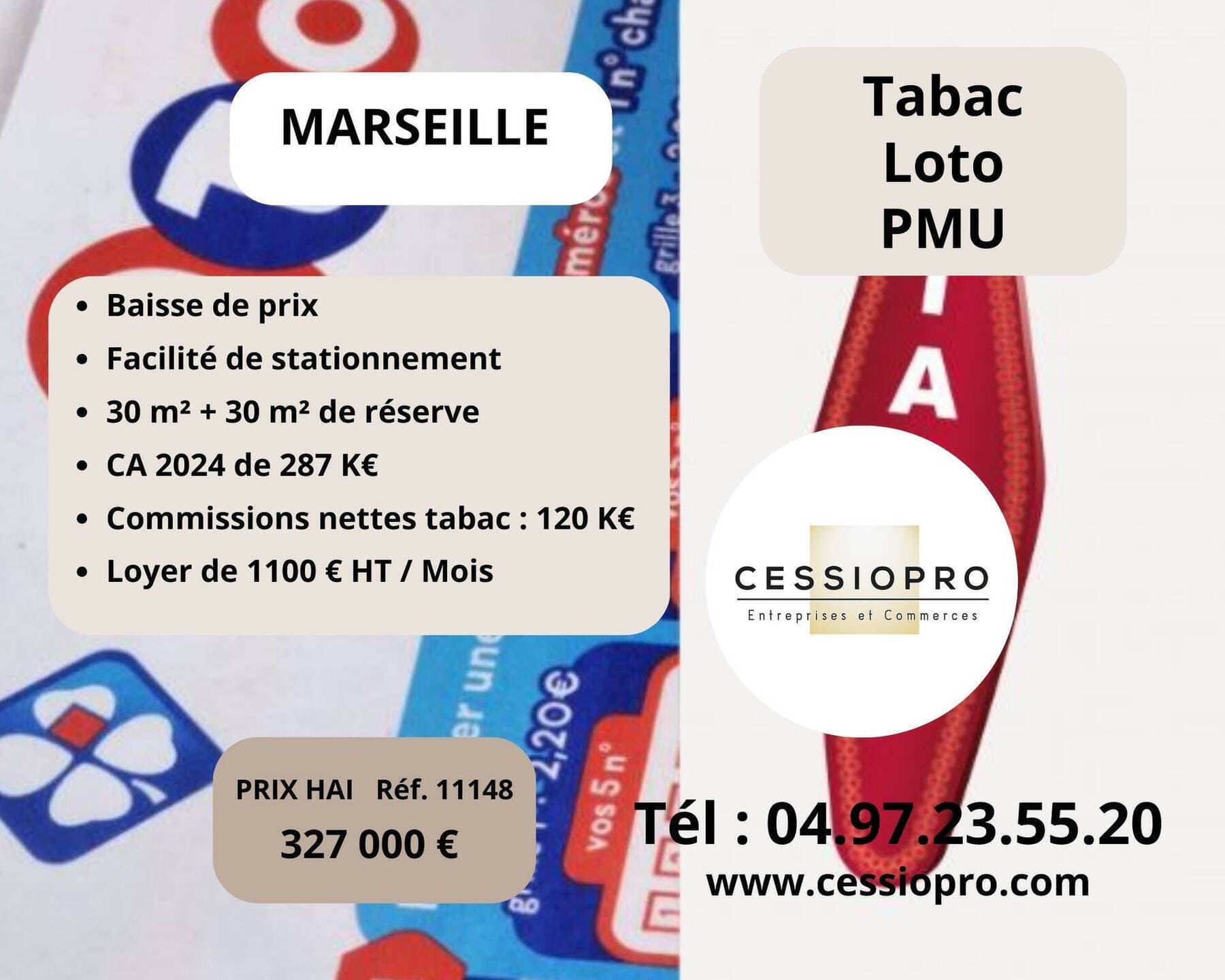 pmu - tabac - loto Marseille 14e  Arrondissement 13014 — photo 1
