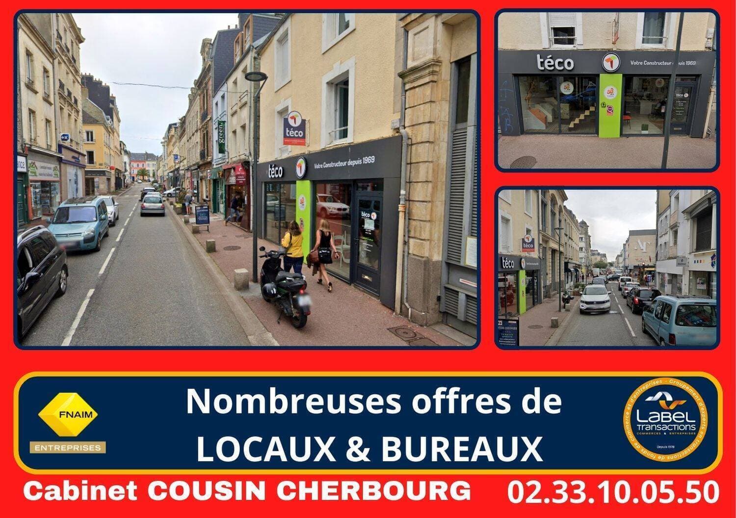 locaux commerciaux - boutique Cherbourg-en-Cotentin 50100 — photo 1