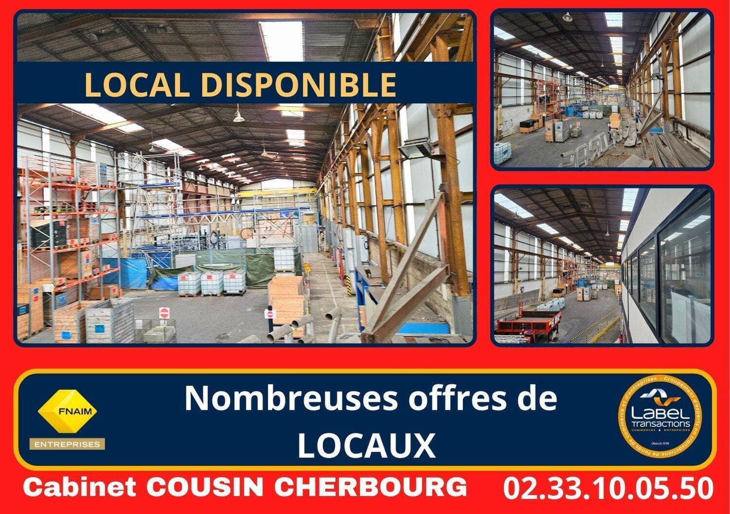 locaux d'activités - entrepôts Cherbourg-en-Cotentin 50100 — photo 1