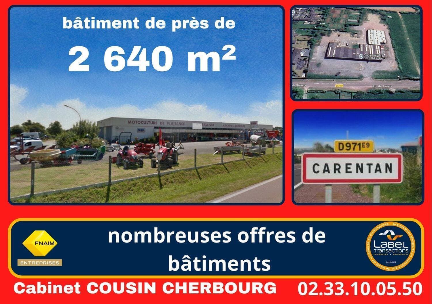 locaux d'activités - entrepôts Carentan 50500 — photo 1