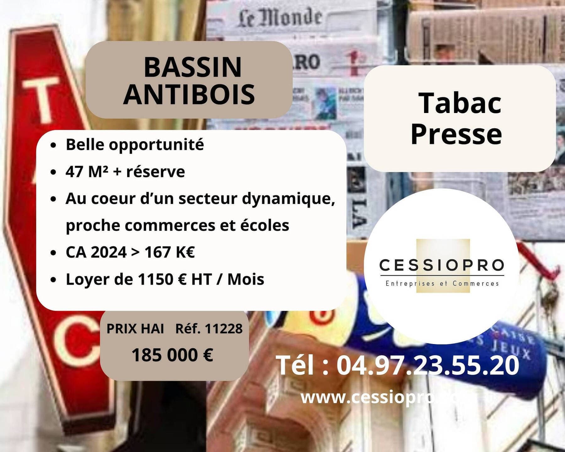 tabac - presse Antibes 06160 — photo 1