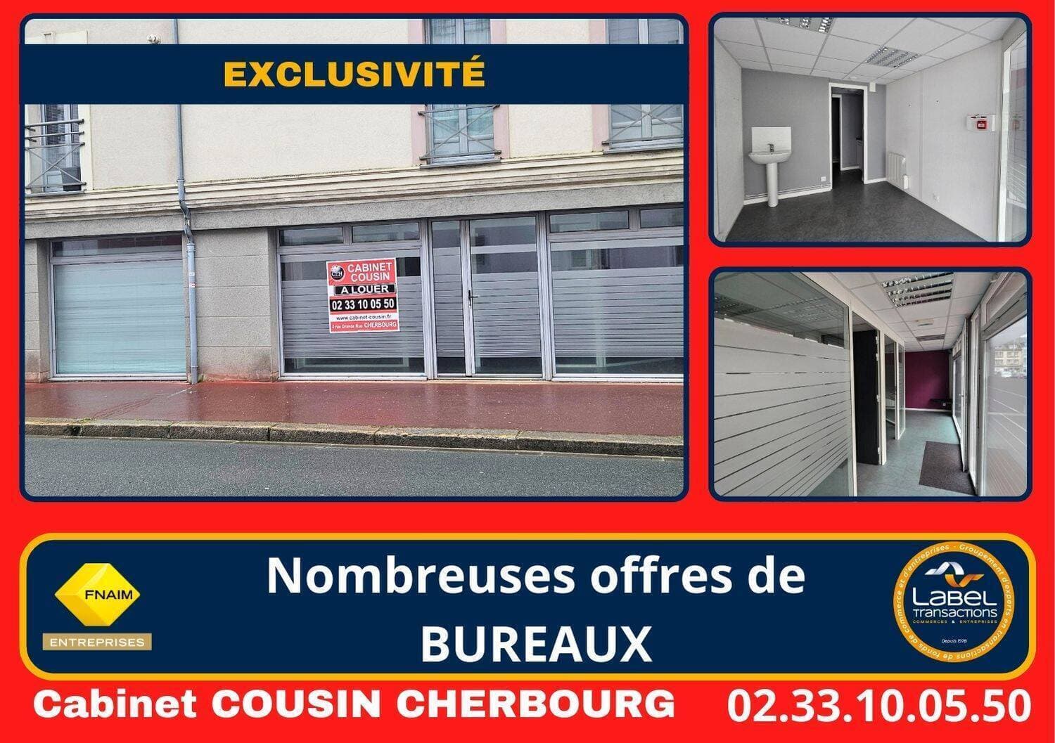 bureaux Cherbourg-en-Cotentin 50100 — photo 1