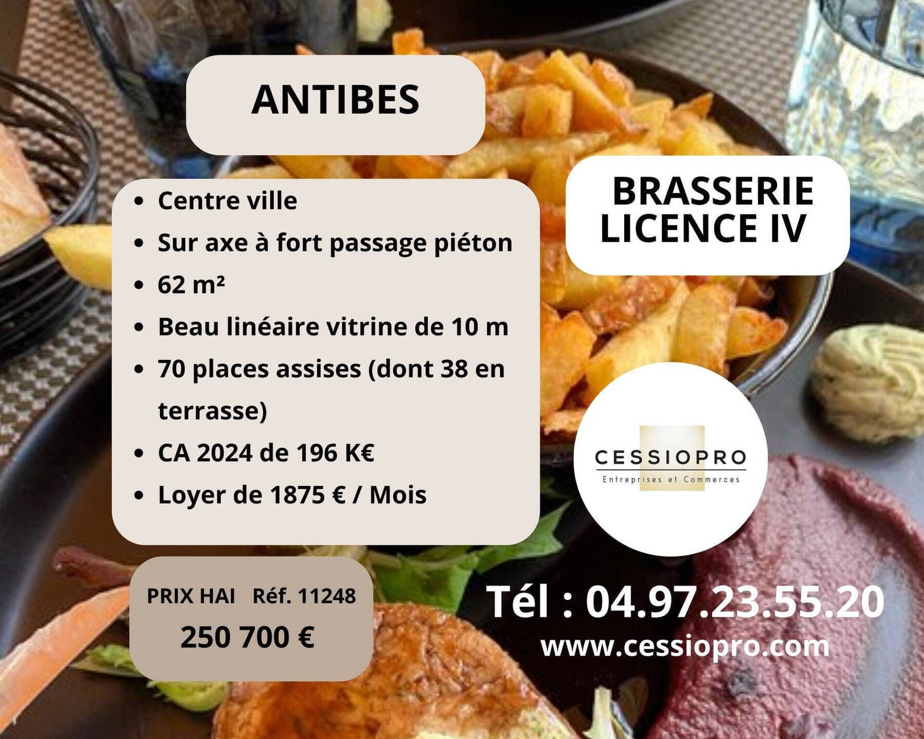 brasserie - licence iv Antibes 06160 — photo 1