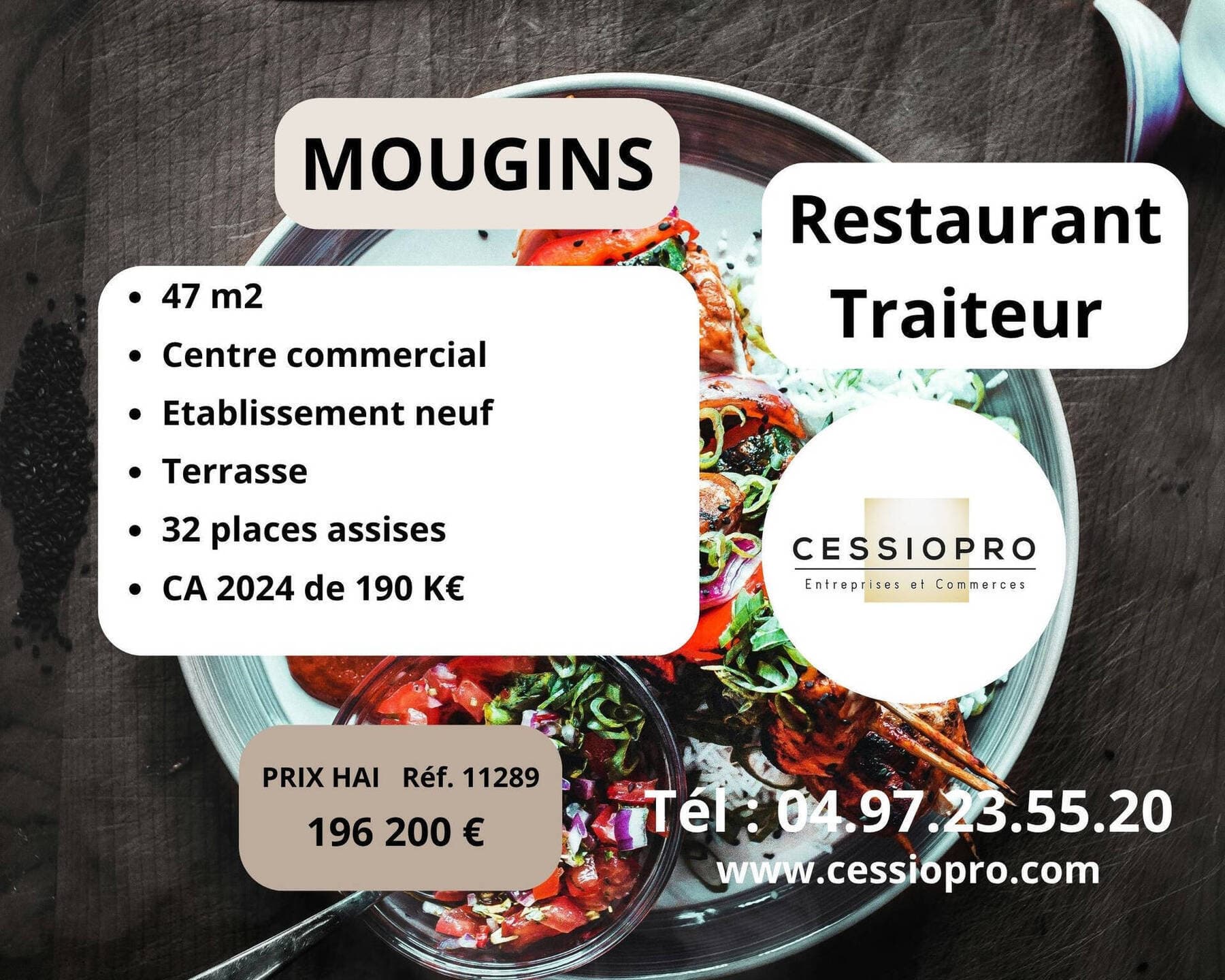 restaurant - traiteur Mougins 06250 — photo 1