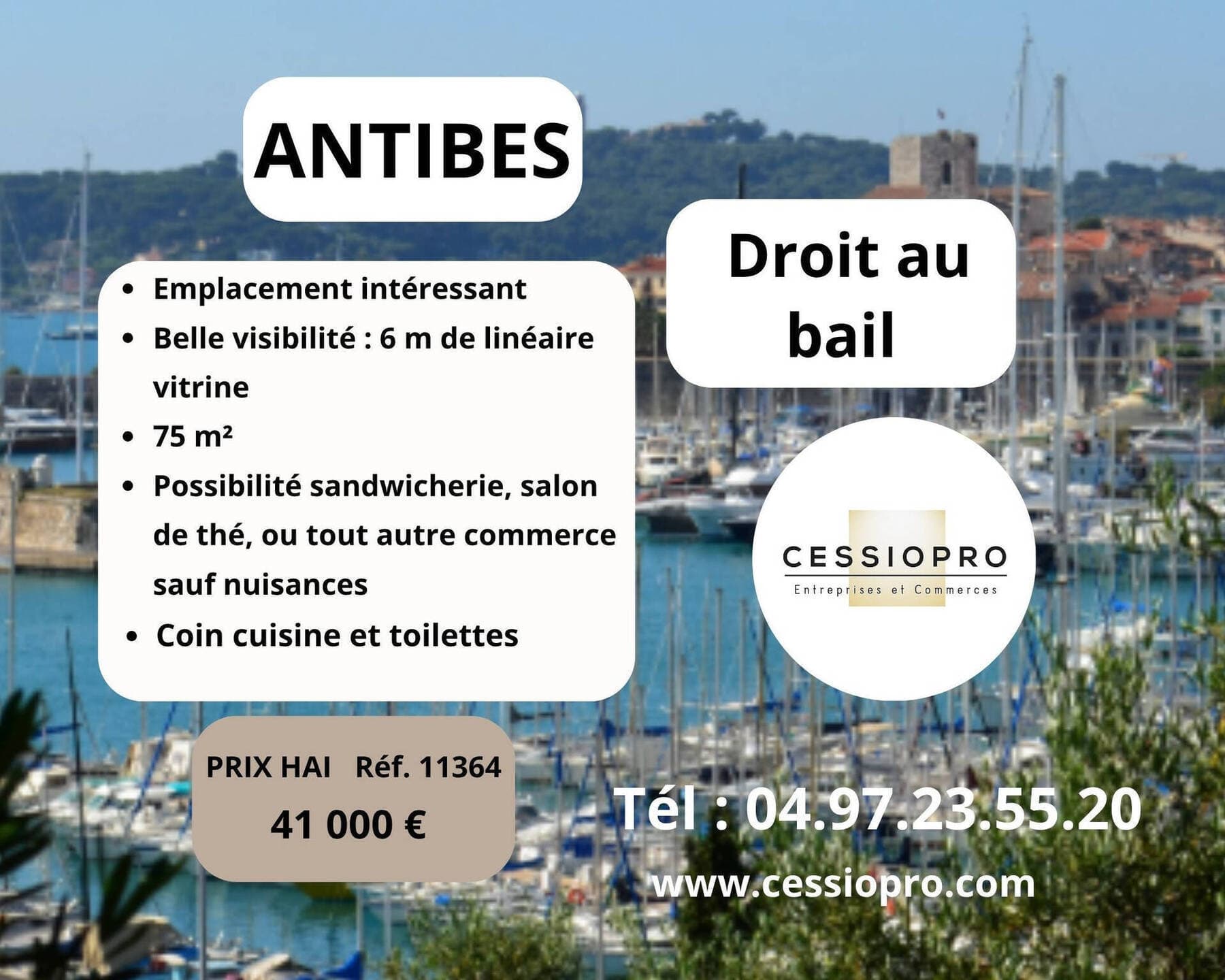 Cession de droit au bail · 26 m² · Cession de bail — photo 1