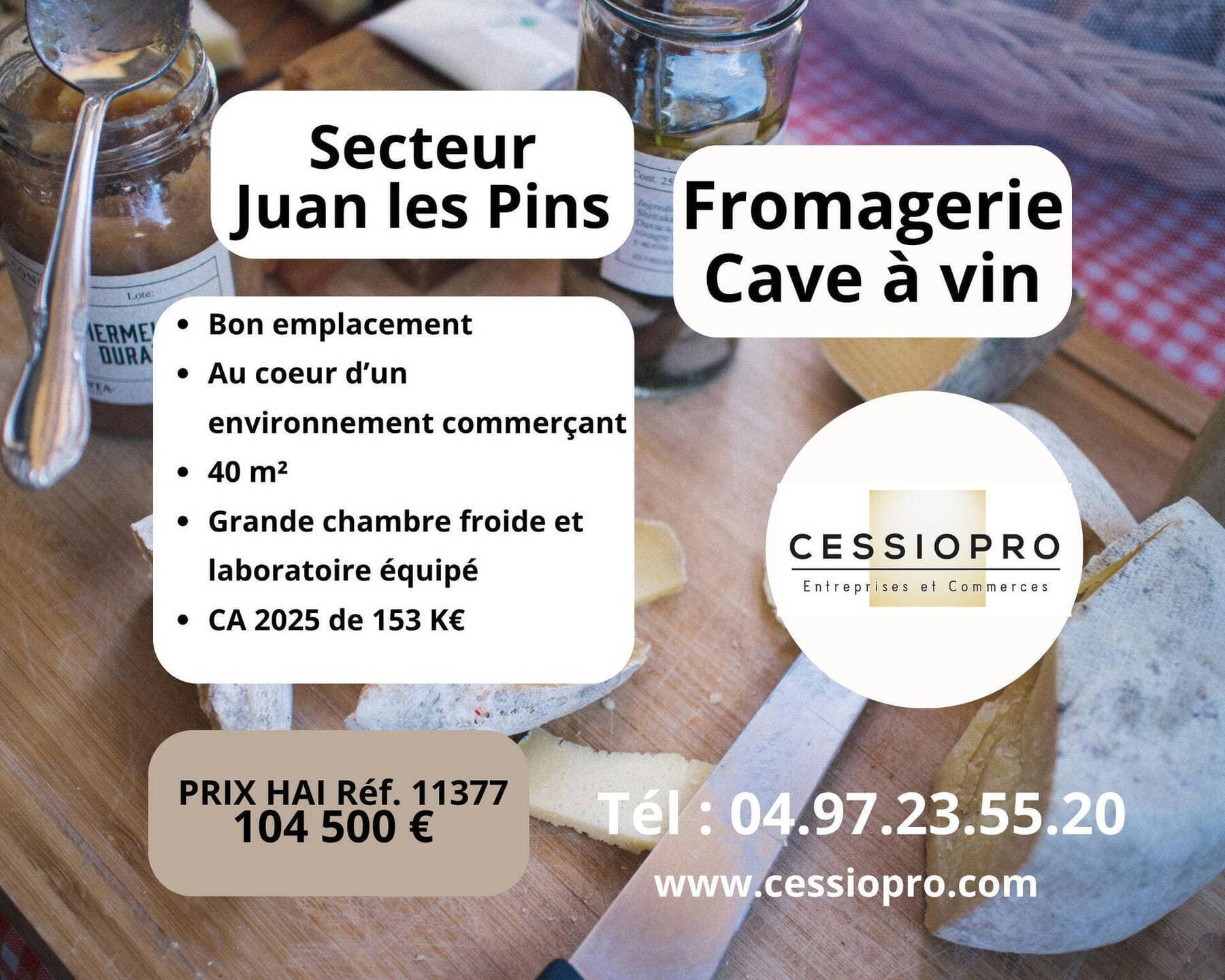 Magasin d alimentation · 160 m² · Fonds de commerce — photo 1