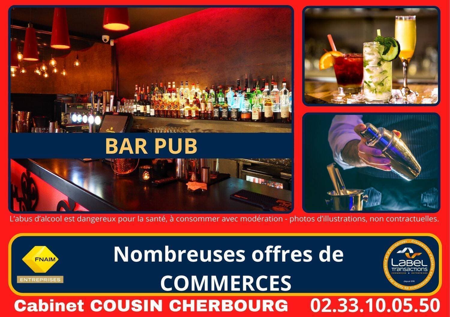 Bar brasserie tabac · 145 m² · Fonds de commerce — photo 1