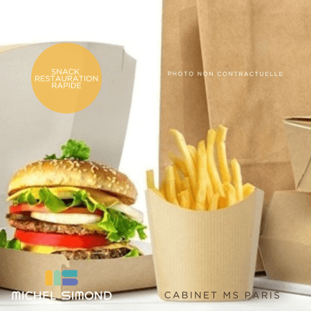 Snack restauration rapide ville de · 50 m² · Fonds de commerce — photo 1