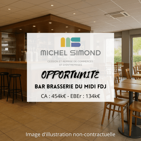 Bar brasserie licence iv pmu fdj affaire d angle avec terrasse forte visibilite et parking a proximite · 300 m² · Fonds de commerce — photo 1