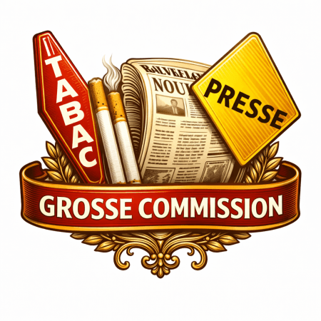 Superbe tabac presse loto ferme le dimanche gros ca dont 468 000 eur de commissions rare a la vente basse normandie · Fonds de commerce — photo 1