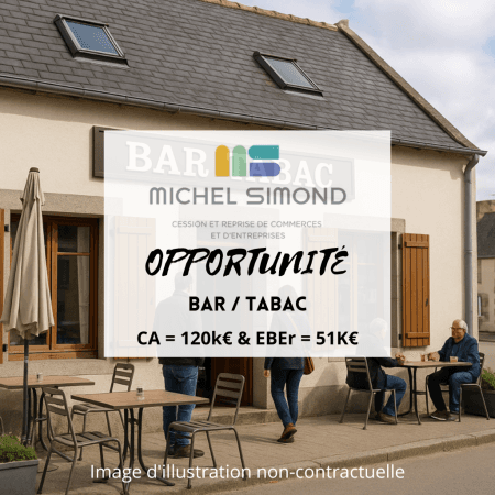 Bar tabac fdj presse licence iv centre bourg 29 · 80 m² · Fonds de commerce — photo 1