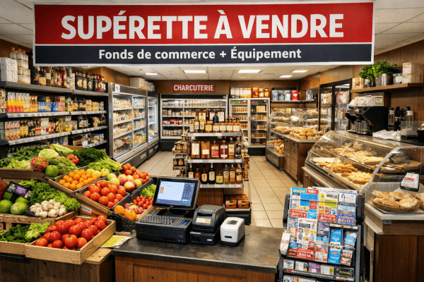 Superette de centre ville 50 · 380 m² · Fonds de commerce — photo 1