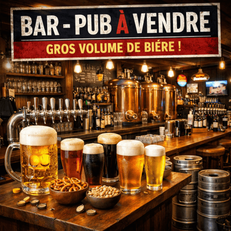 Gros bar pub basse normandie · Fonds de commerce — photo 1