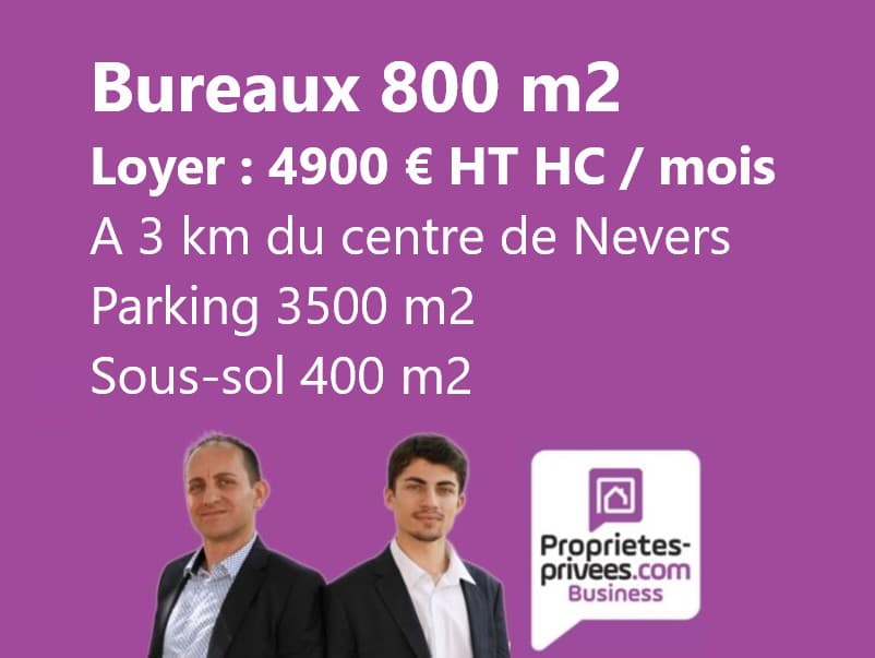 Local commercial 800 m² — NEVERS — photo 1