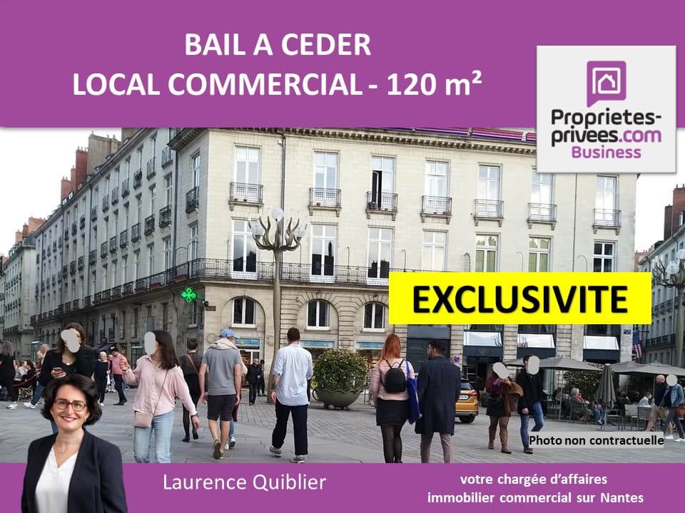 Local commercial · 120 m² · Cession de bail — photo 1