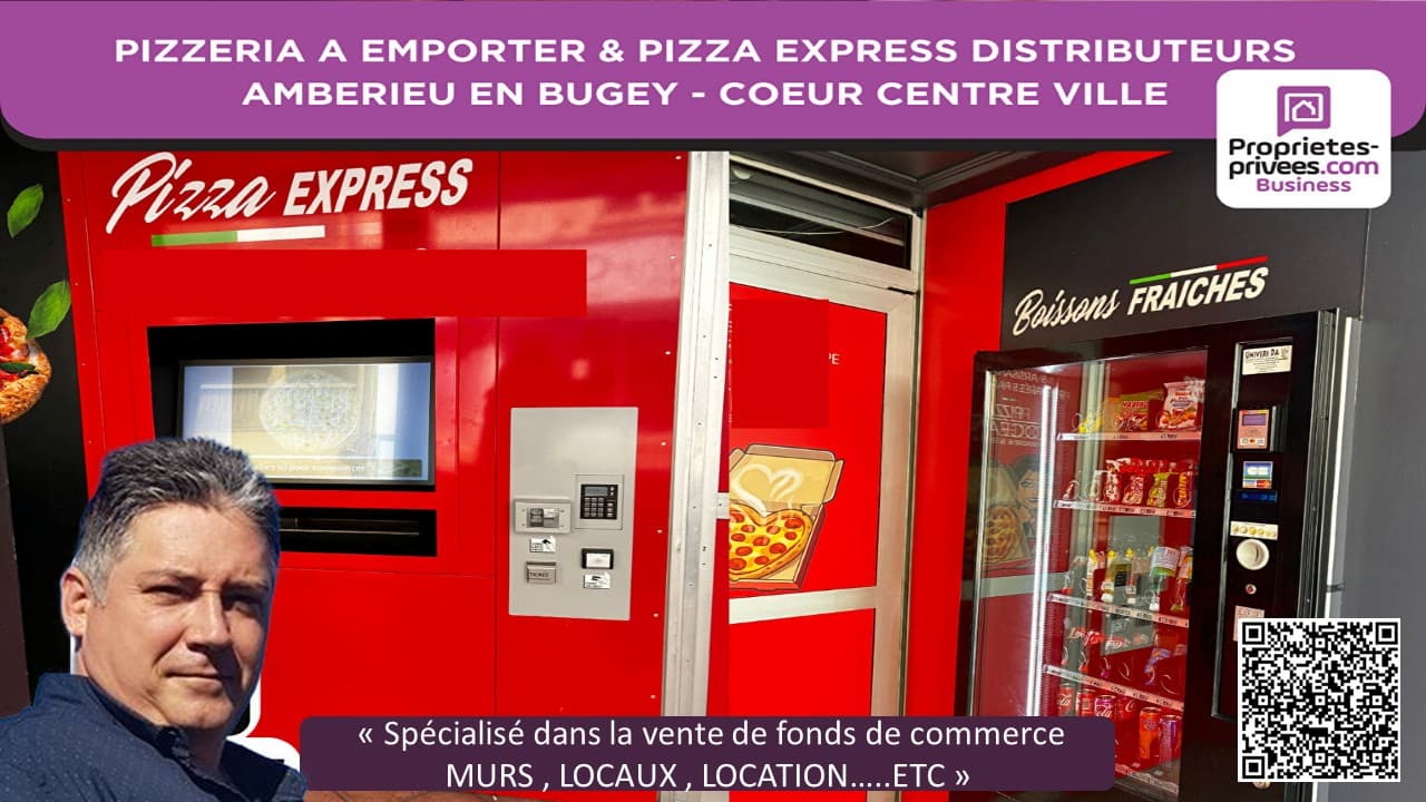 Local commercial 140 m² — AMBERIEU-EN-BUGEY — photo 1