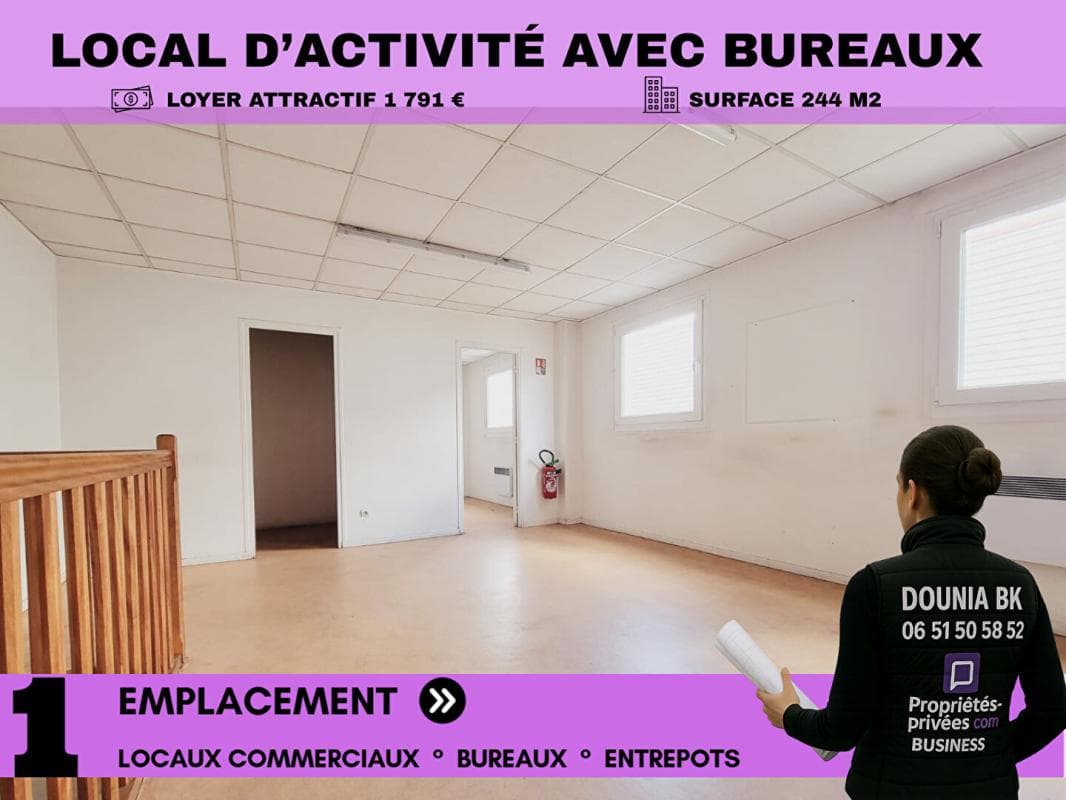 Local commercial · 244 m² · Cession de bail — photo 2