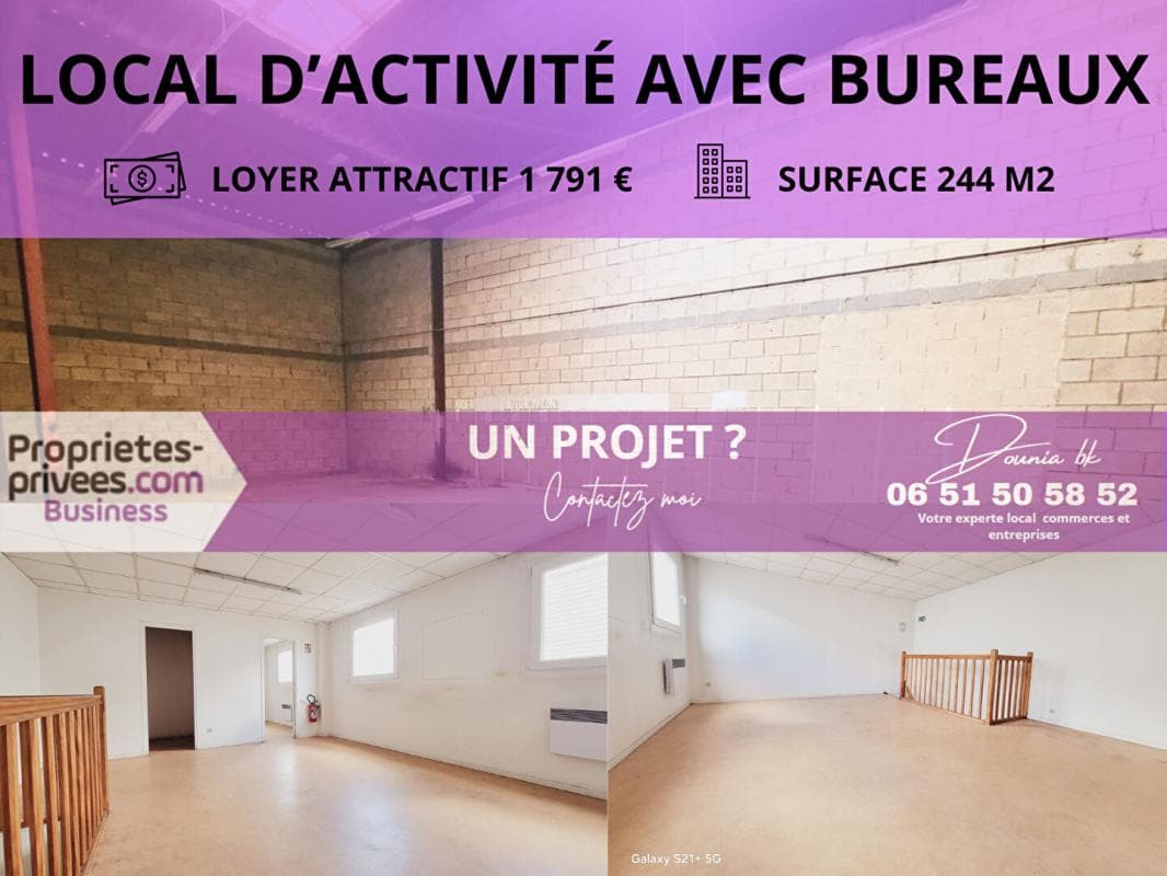 Local commercial · 244 m² · Cession de bail — photo 3