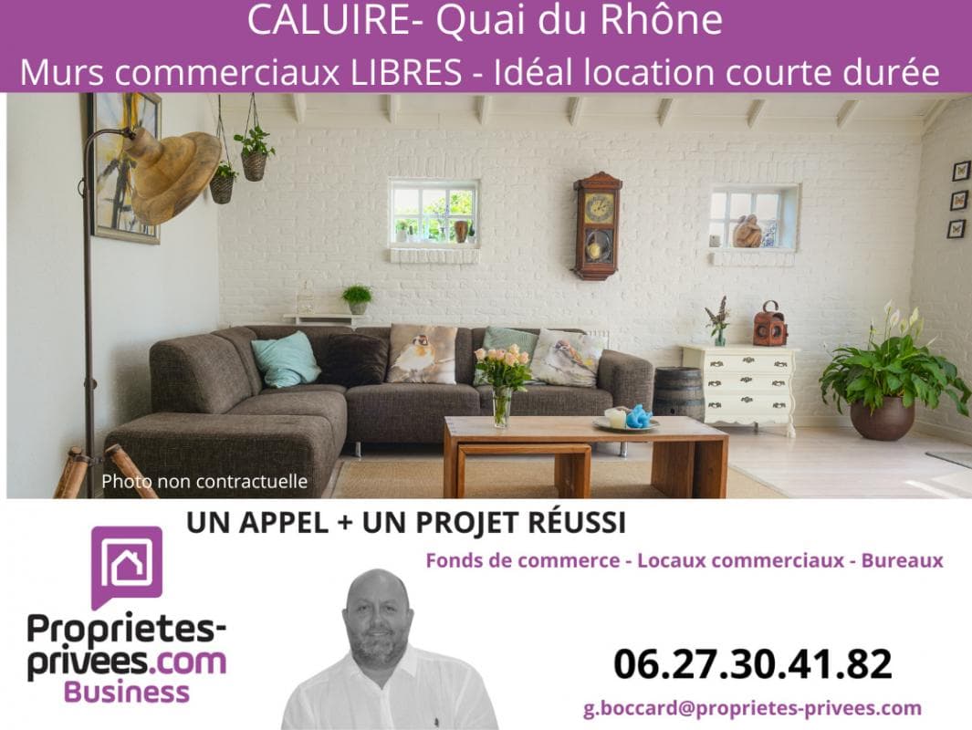 Local commercial 45 m² — CALUIRE-ET-CUIRE — photo 1