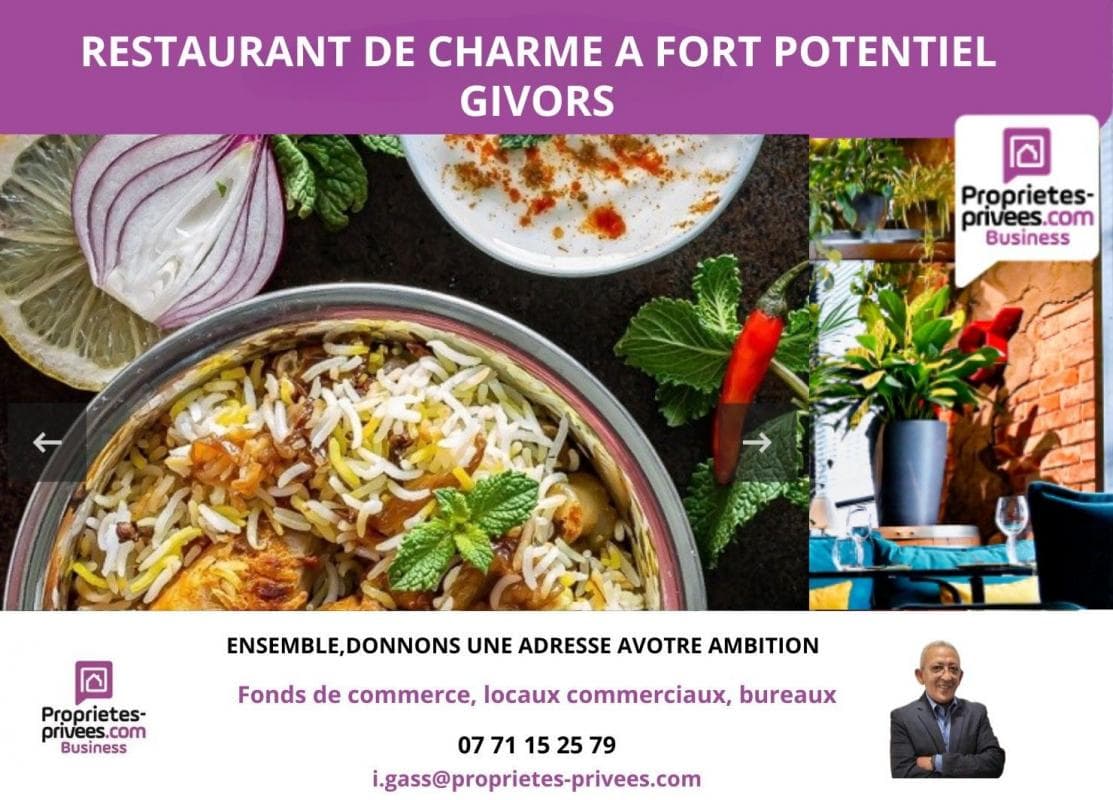 Local commercial 130 m² — GIVORS — photo 1