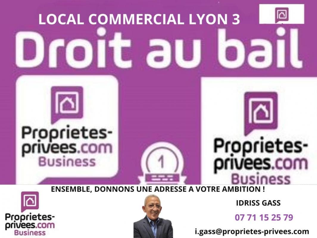 Local commercial · 40 m² · Cession de bail — photo 1