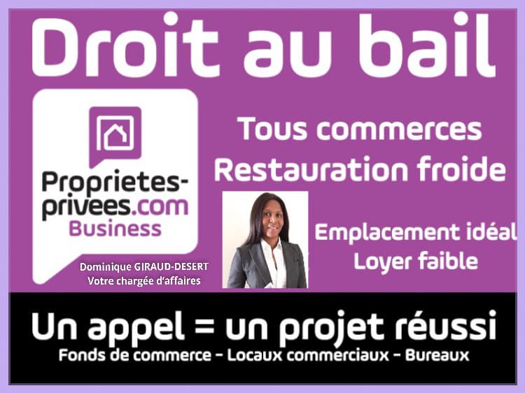 Local commercial · 36 m² · Cession de bail — photo 1