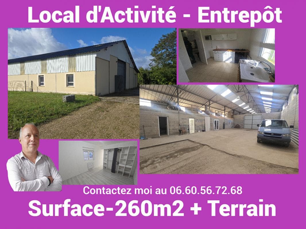 Local commercial 260 m² — DREUX — photo 1