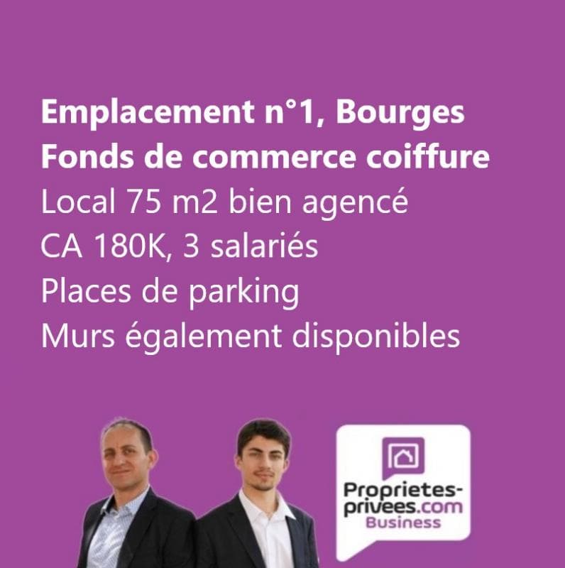 Local commercial 75 m² — BOURGES — photo 1