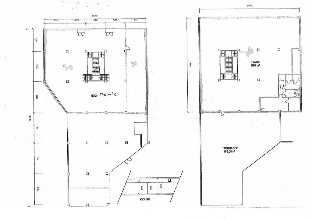 Local commercial · 1110 m² · Cession de bail — photo 3