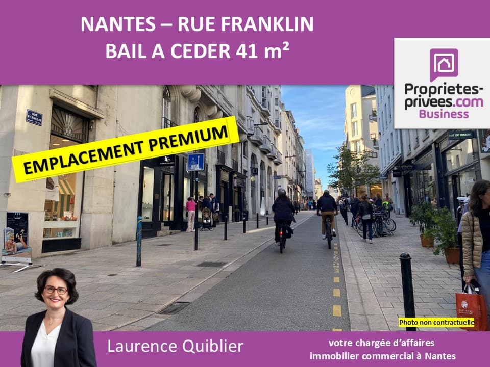 Local commercial · 41 m² · Cession de bail — photo 1