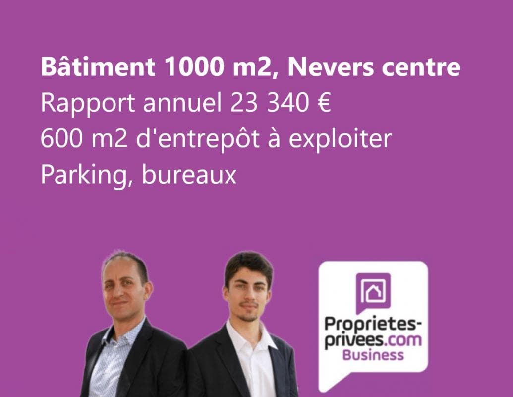 Local commercial 1000 m² — NEVERS — photo 1
