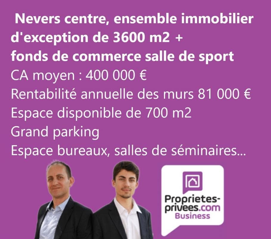Local commercial 3600 m² — NEVERS — photo 1