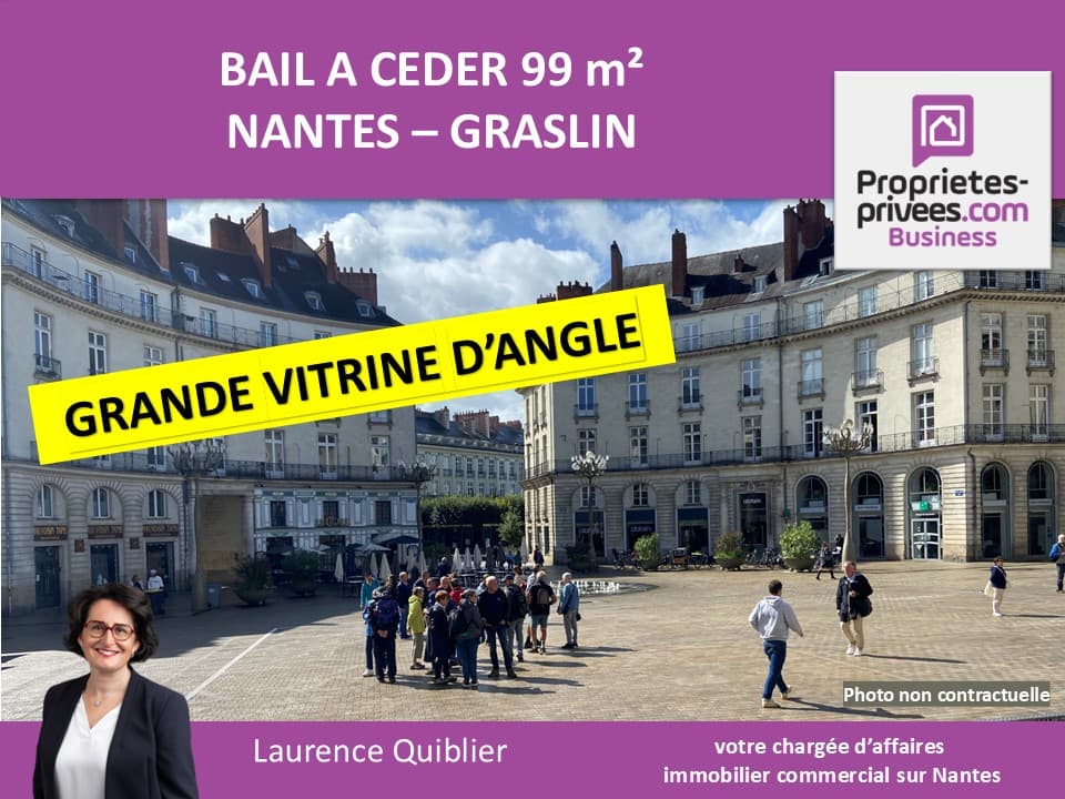 Local commercial · 99 m² · Cession de bail — photo 1
