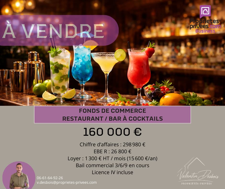 Local commercial · 100 m² · Fonds de commerce — photo 2