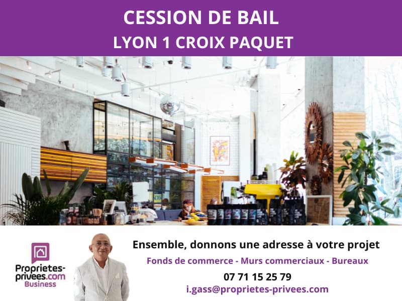 Local commercial · 49 m² · Cession de bail — photo 1