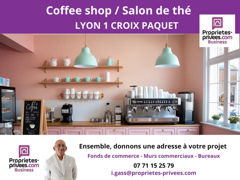 Salon de the · 49 m² · Fonds de commerce — photo 1