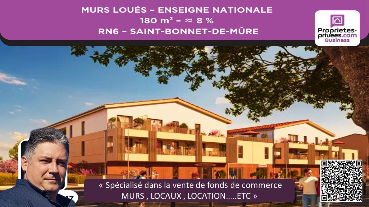 Local commercial · 180 m² · Fonds de commerce — photo 1
