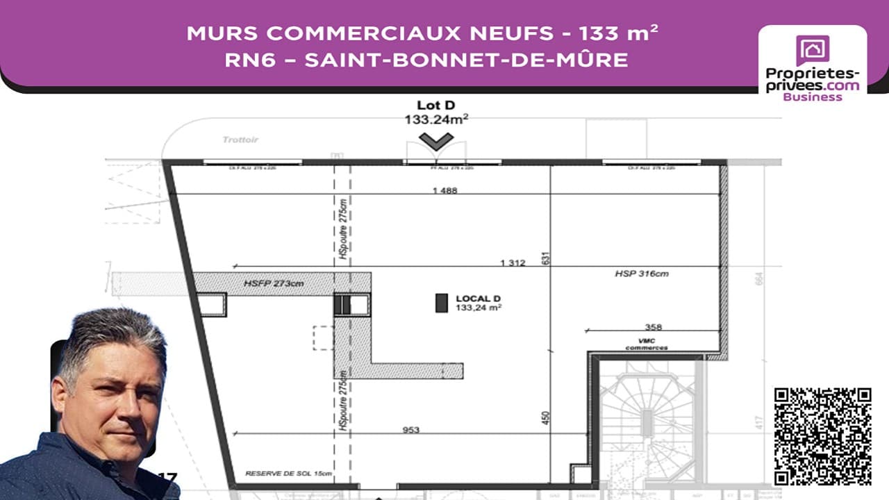Pizzeria · 133 m² · Fonds de commerce — photo 2