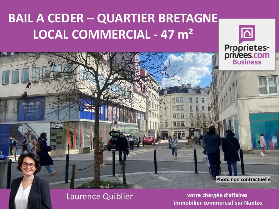 Local commercial · 47 m² · Cession de bail — photo 1