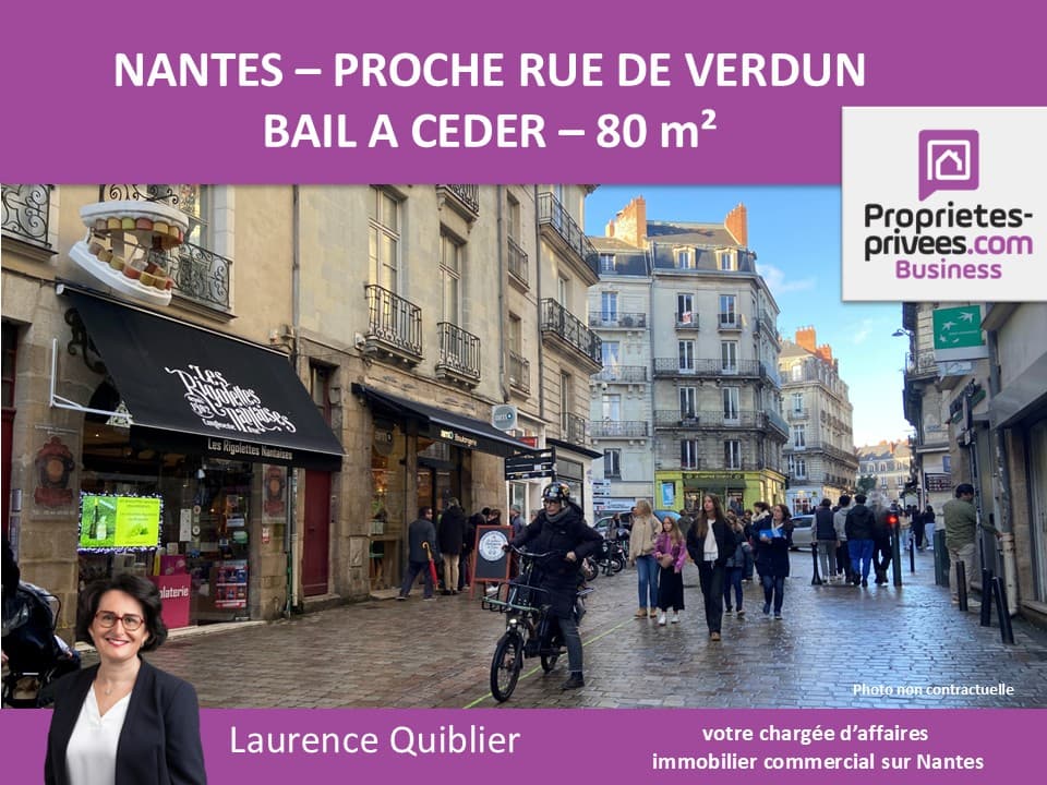 Local commercial · 80 m² · Cession de bail — photo 1