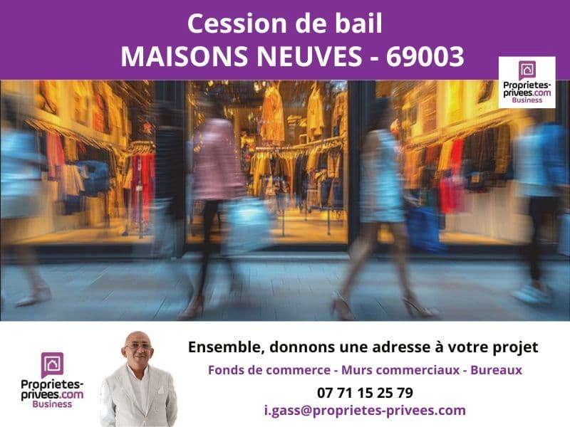 Local commercial · 68 m² · Cession de bail — photo 1