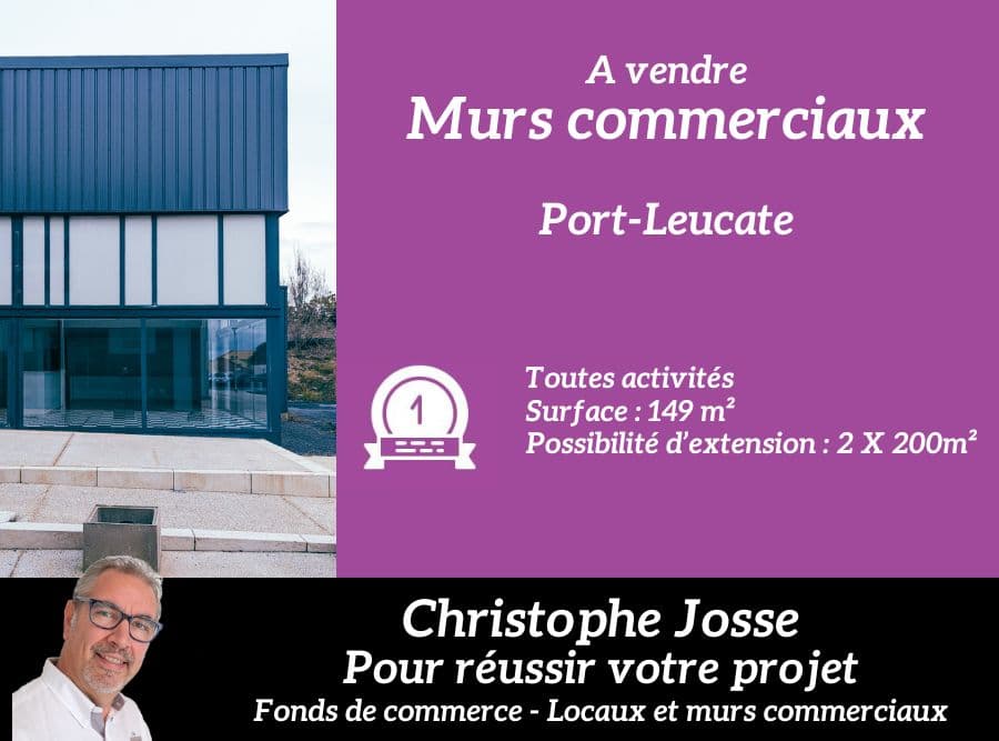 Local commercial 149 m² — PORT LEUCATE — photo 1