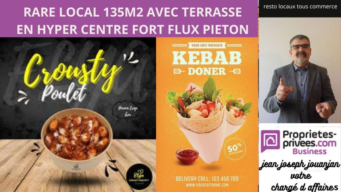 Local commercial · 135 m² · Fonds de commerce — photo 3