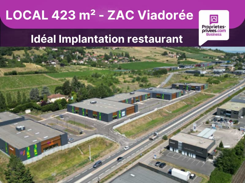 Local commercial 423 m² — VILLEFRANCHE-SUR-SAONE — photo 1