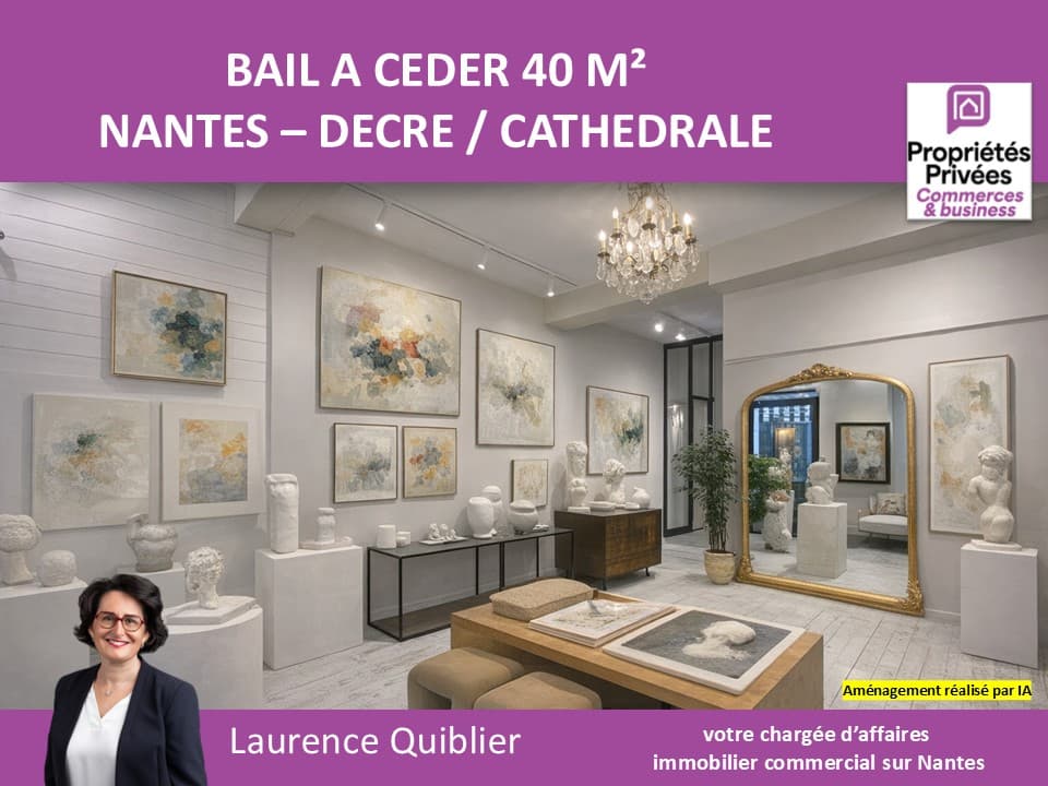 Local commercial · 40 m² · Cession de bail — photo 1