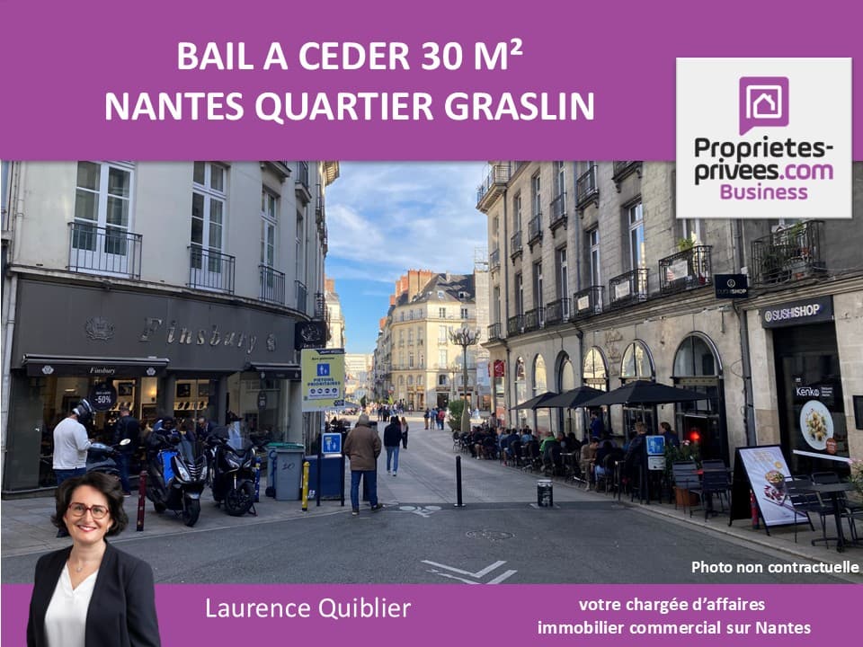 Local commercial · 30 m² · Cession de bail — photo 1