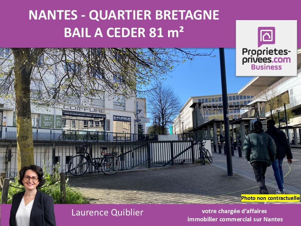 Local commercial · 81 m² · Cession de bail — photo 1