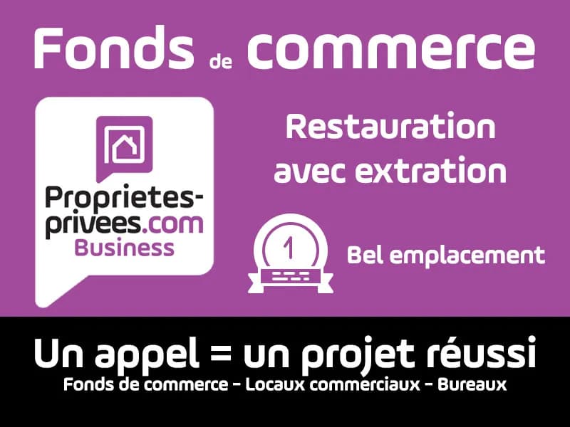 Local commercial · 55 m² · Fonds de commerce — photo 1