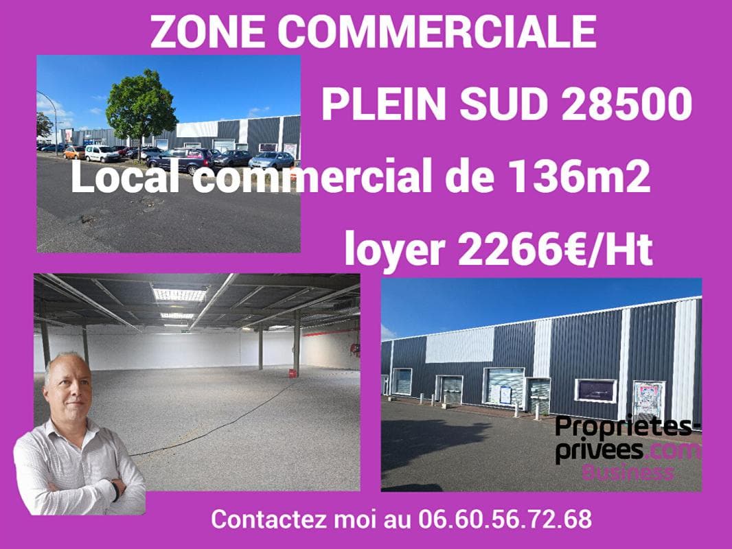 Local commercial · 445 m² · Cession de bail — photo 1