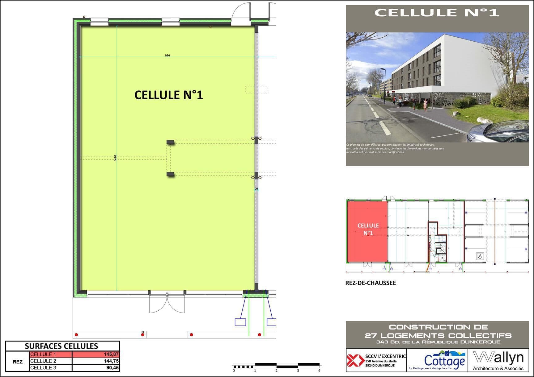 Local commercial · 145 m² · Achat des murs — photo 1